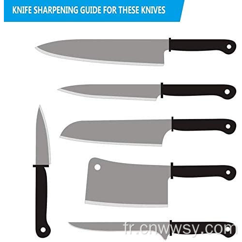 Guide d&#39;affûtage professionnel des couteaux